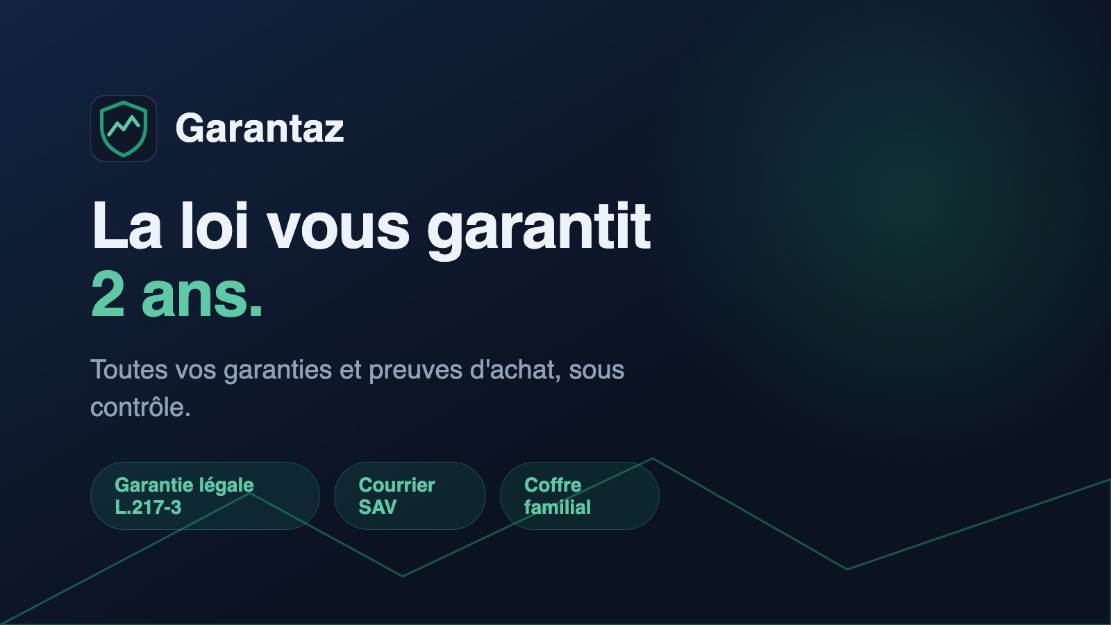 Garantaz — la loi vous garantit 2 ans